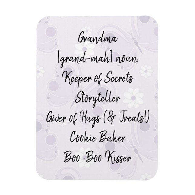 Imán Magnate de definición de la abuela (Vertical)
