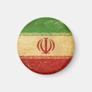 Imán Magnate de diseño de cosecha de bandera de Irán