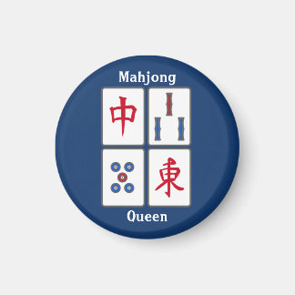 Imán Magnate de diseño de mosaicos de juego de Mahjong