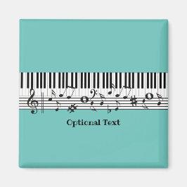 Imán Magnate de diseño de música para piano
