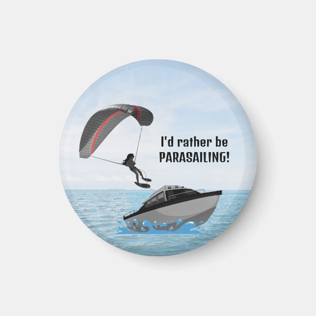 Imán Magnate de diseño de parasailing (Frente)