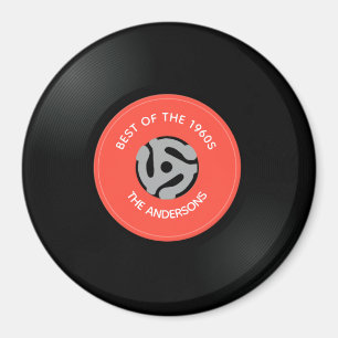 Imán Magnate de diseño único de grabación de vinilo