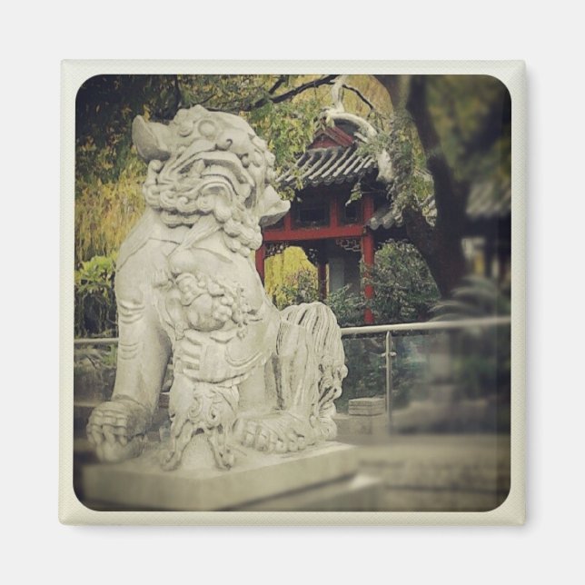 Imán Magnate de dragón chino (Frente)