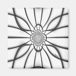 Imán Magnate de elegancia Grabado en relieve de vidrio