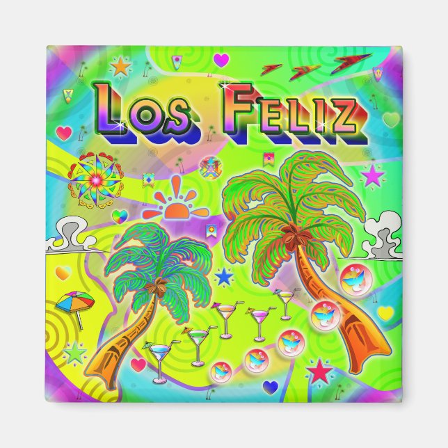 Imán Magnate de enfoque mental de Los Feliz (Frente)