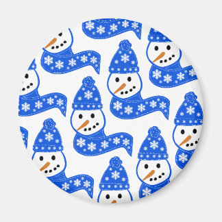 Imán Magnate de escarchas de nieve azul