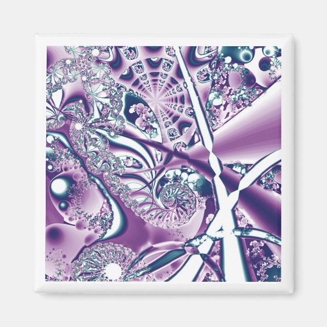 Imán Magnate de espacio blanco 3 (Frente)