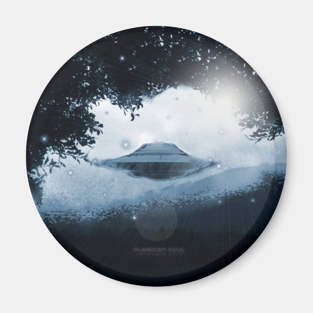 Imán Magnate de Fidelidad OVNI (Frente)