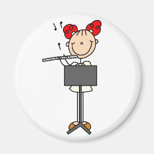 Imán Magnate de flauta de la figura del stick