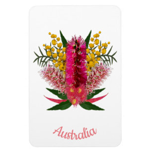 Imán Magnate de flores salvajes de Australia