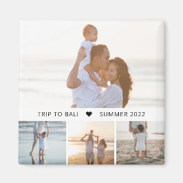 Imán Magnate de fotos en color editable en color con su