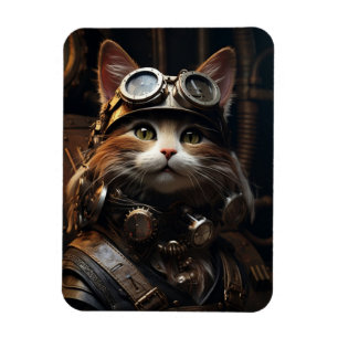 Imán Magnate de gafas de sol del Aviador del gato