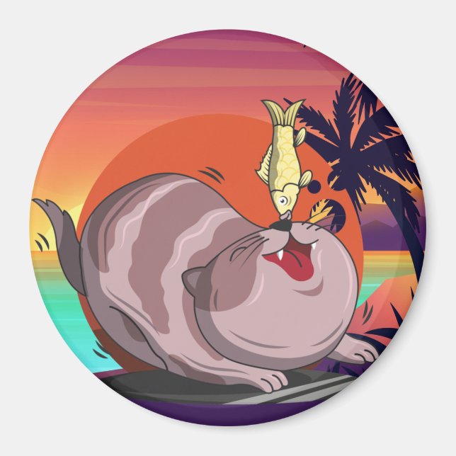 Imán Magnate de gato (Frente)