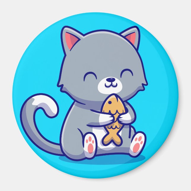 Imán Magnate de gato (Frente)