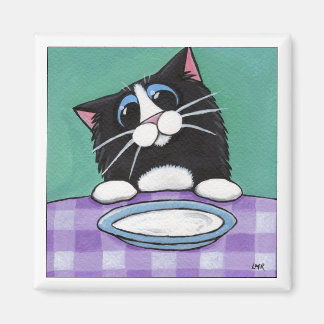 Imán Magnate de gato de tiempo de leche