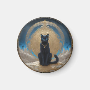 Imán Magnate de gato negro