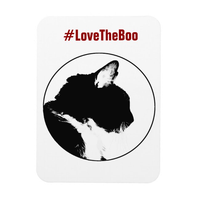 Imán Magnate de gato negro (Vertical)