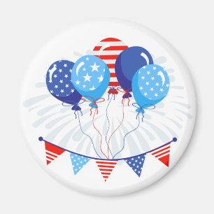 Imán Magnate de globos patrióticos