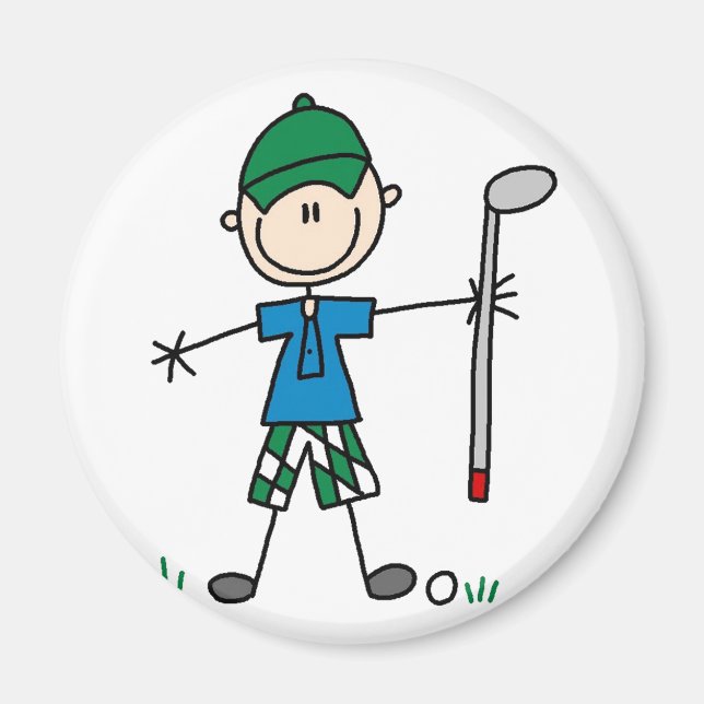 Imán Magnate de golf deportivo (Frente)