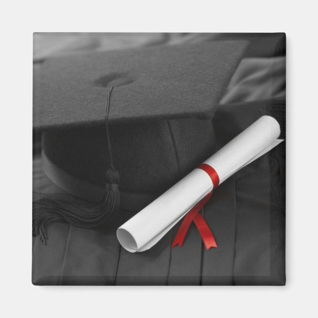 Imán Magnate de graduación (Frente)