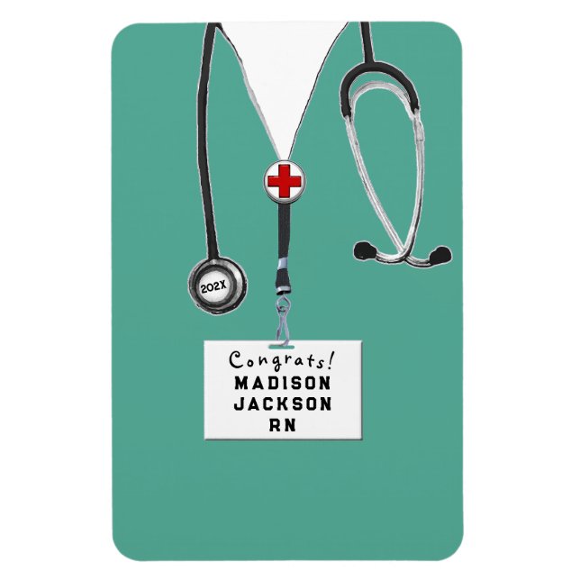 Imán Magnate de graduación de la Escuela de Enfermería  (Vertical)