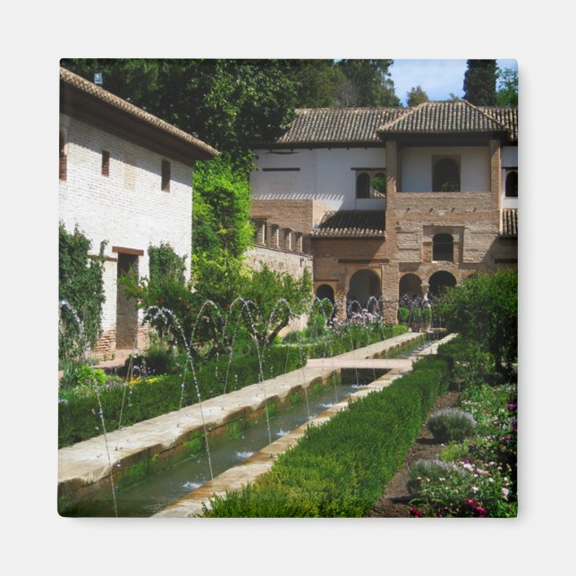 Imán Magnate de Granada Alhambra (Frente)