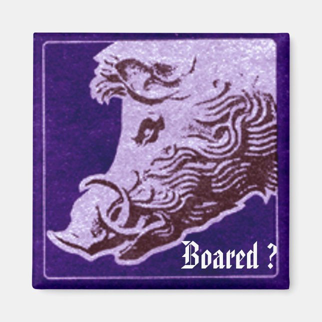 Imán Magnate de jabalí - ¿Boardo? (Frente)