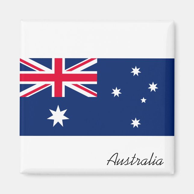 Imán Magnate de la bandera australiana (Frente)