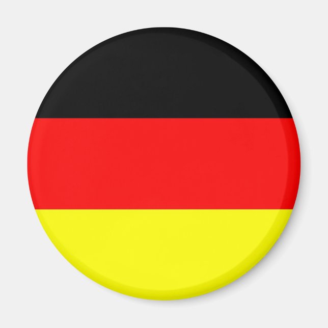 Imán Magnate de la bandera de Alemania (Frente)