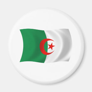 Imán Magnate de la bandera de Argelia