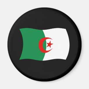 Imán Magnate de la bandera de Argelia