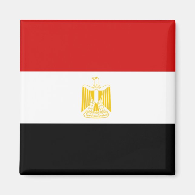 Imán Magnate de la bandera de Egipto (Frente)