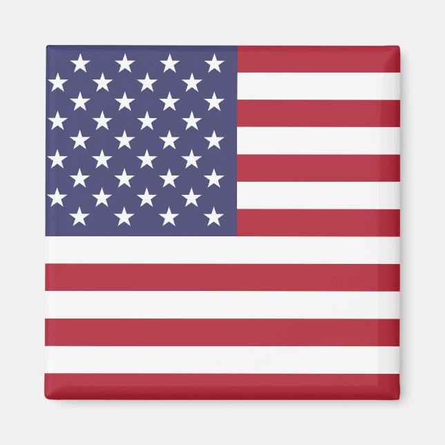 Imán Magnate de la bandera de Estados Unidos (Frente)
