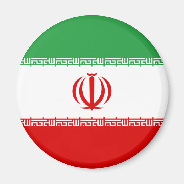 Imán Magnate de la bandera de Irán (Frente)