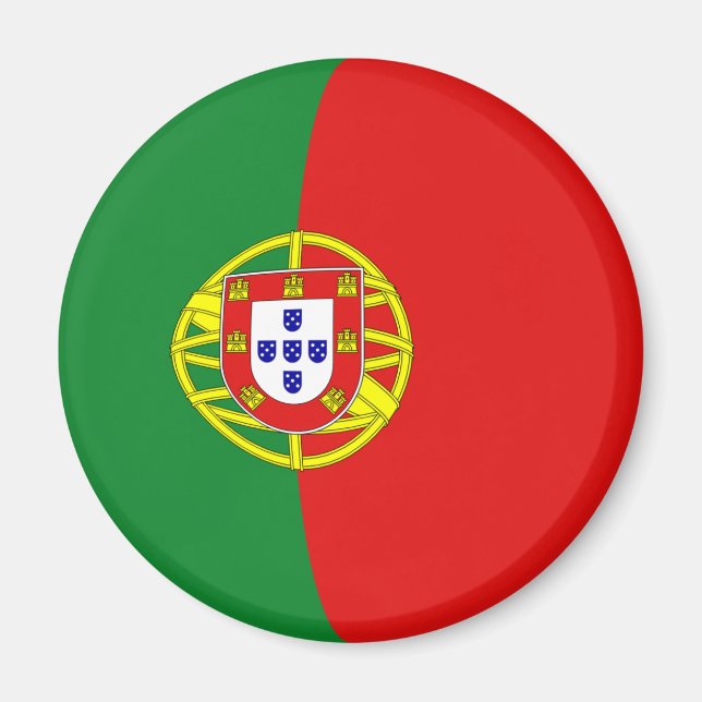 Imán Magnate de la bandera de Portugal (Frente)