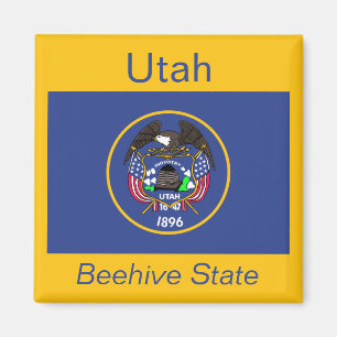 Imán Magnate de la bandera de Utah