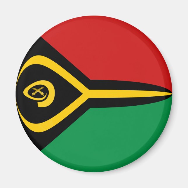 Imán Magnate de la bandera de Vanuatu (Frente)