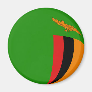 Imán Magnate de la bandera de Zambia