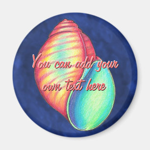 Imán Magnate de la concha arco iris