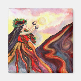 Imán Magnate de la diosa hawaiana para el pele