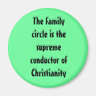 Imán Magnate de la familia cristiana