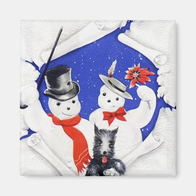 Imán Magnate de la familia de la nieve y la cosecha de  (Frente)