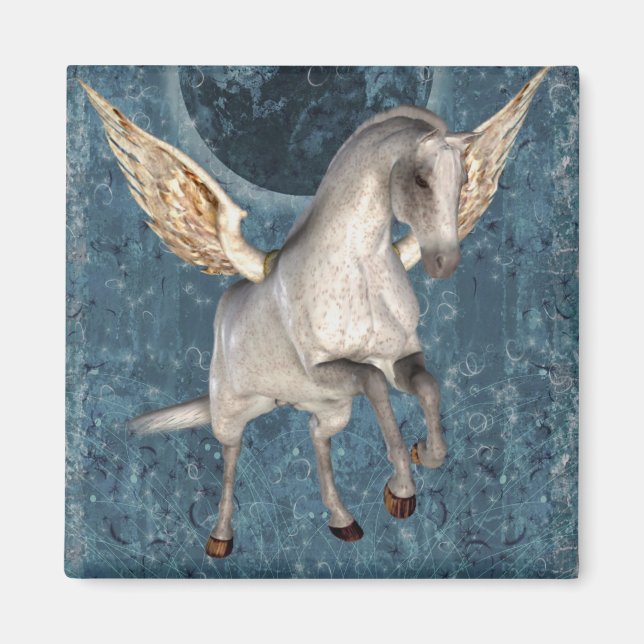 Imán Magnate de la fantasía de Pegasus (Frente)
