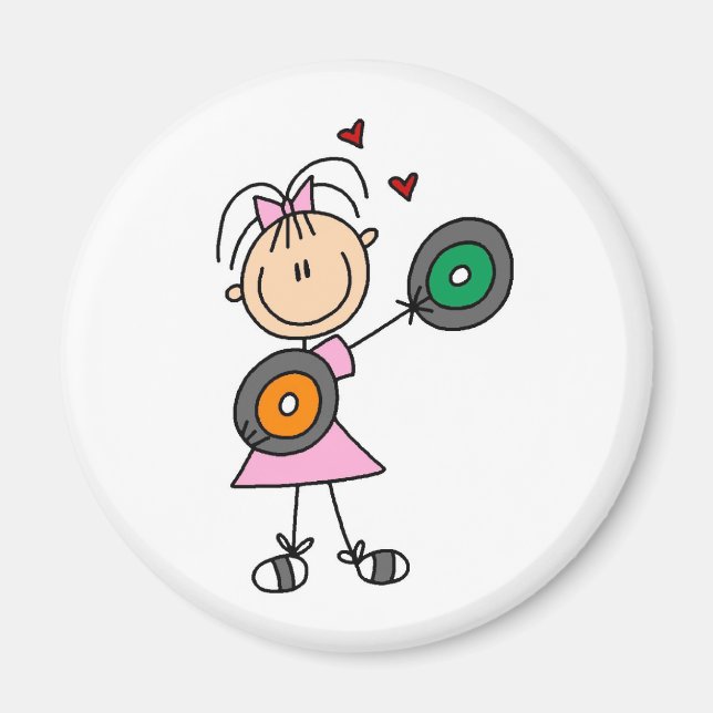 Imán Magnate de la grabación de vinilo (Frente)