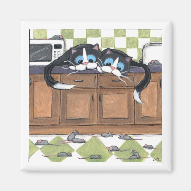 Imán Magnate de la invasión del ratón (Frente)