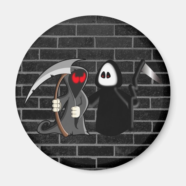 Imán Magnate de la Muerte de Paro Grim Reaper (Frente)