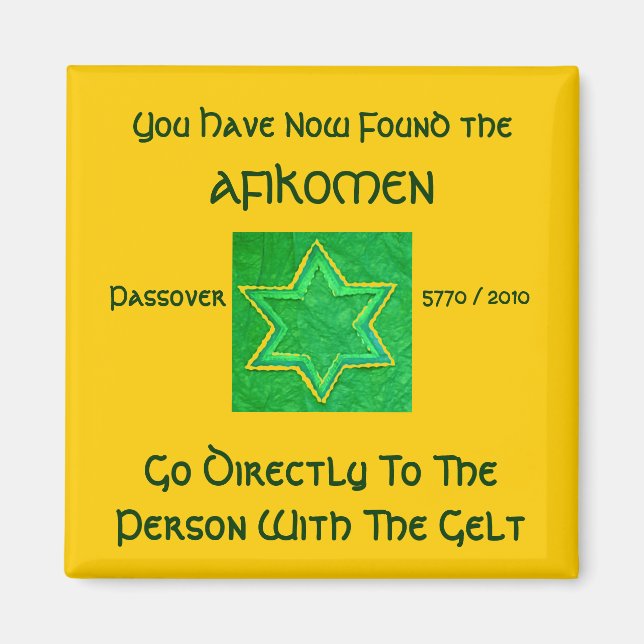 Imán Magnate de la Pascua (Frente)