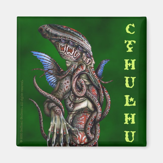 Imán Magnate de la Plaza Cthulhu (Frente)