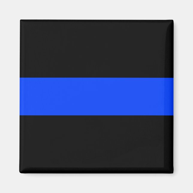 Imán Magnate de la policía de la Línea Azul delgada (Frente)