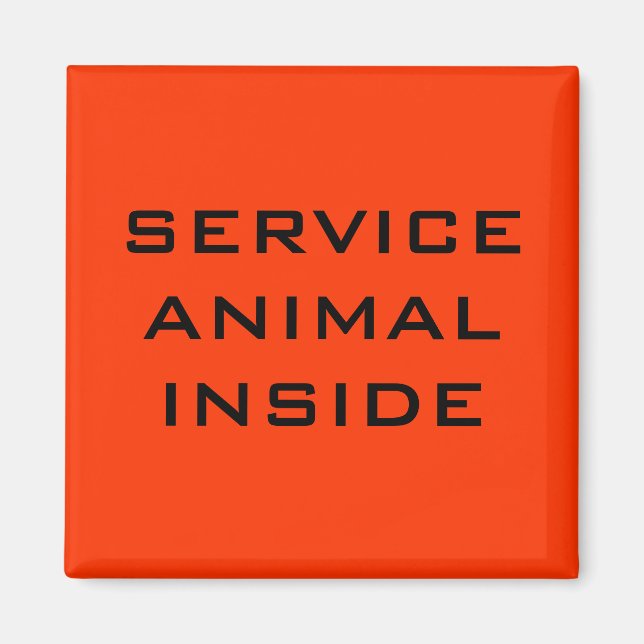Imán Magnate de la puerta interior del animal de servic (Frente)